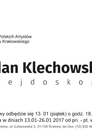 Wystawa malarstwa Bogdana Klechowskiego pt " Kalejdoskop" 